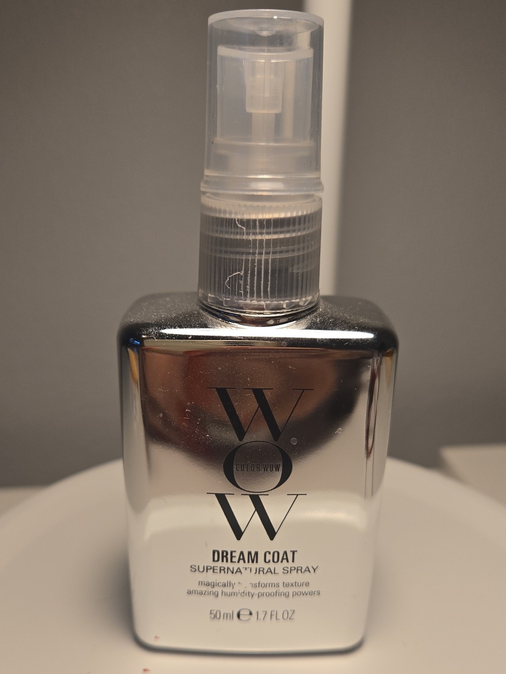 NEW WOW Dream Coat Supernatural Spray — Silver Mirror Bottle